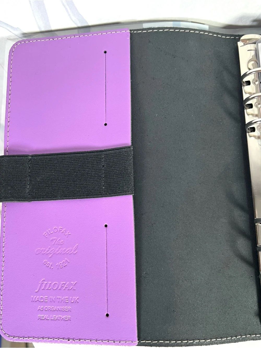 Filofax A5 Lilac Organizer Planner